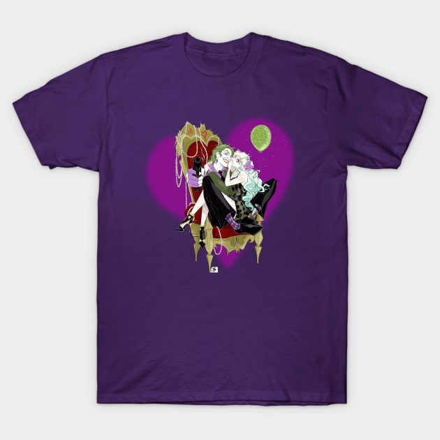 Throne of clowns T-Shirt by Drea D. Illustrations